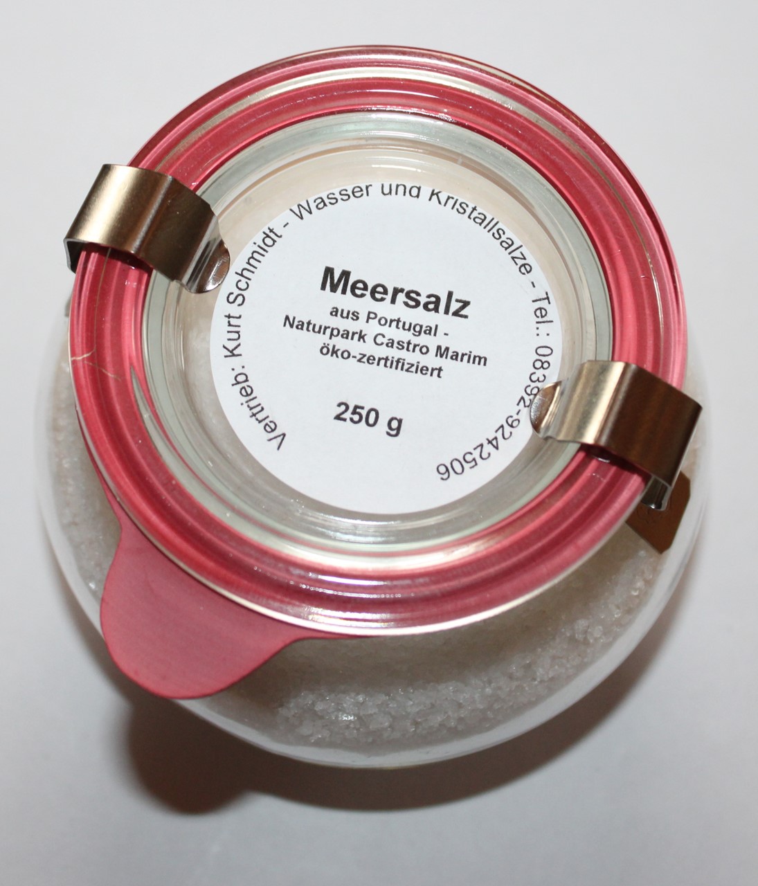 Bild von Meersalz von der Algarve 250 g